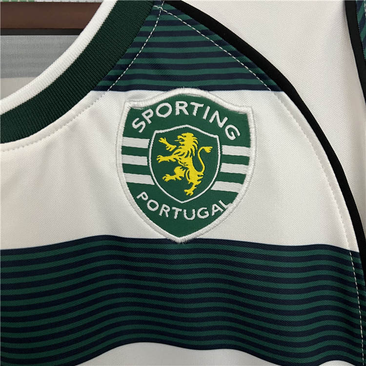 Sporting Lisbon 23/24 Home Soccer Jersey Football Shirt - Click Image to Close